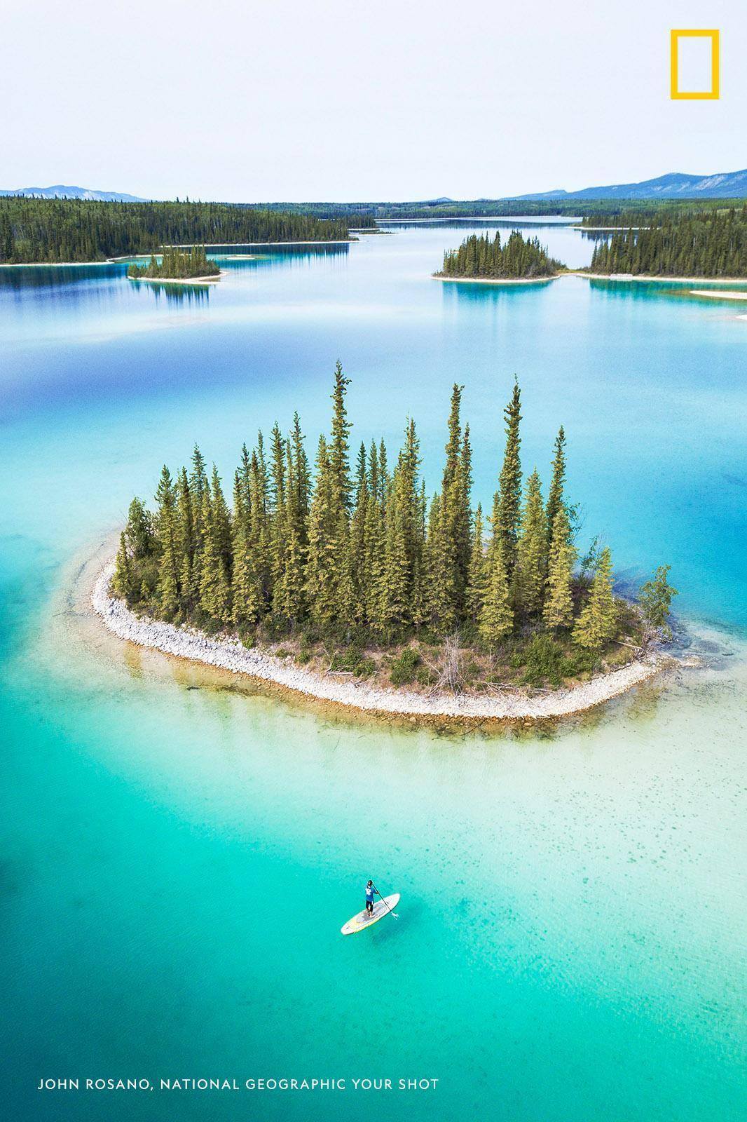 "I traveled over 20,000 miles in 2018 in search for the most epic lakes to paddleboard," writes Your Shot photographer John Rosano. "This was one of the best!" https://on.natgeo.com/2xCQHx2